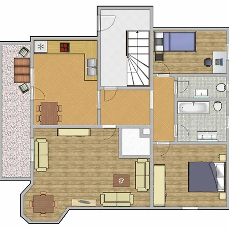 Apartment In Mit Kleinem Garten *